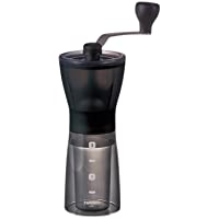 Los mejores  - HARIO Compact &amp- Adjustable Hand Coffee Grinder with Burrs- Black Mini Mill Plus | Molinillo de café de Mano Compacto y…